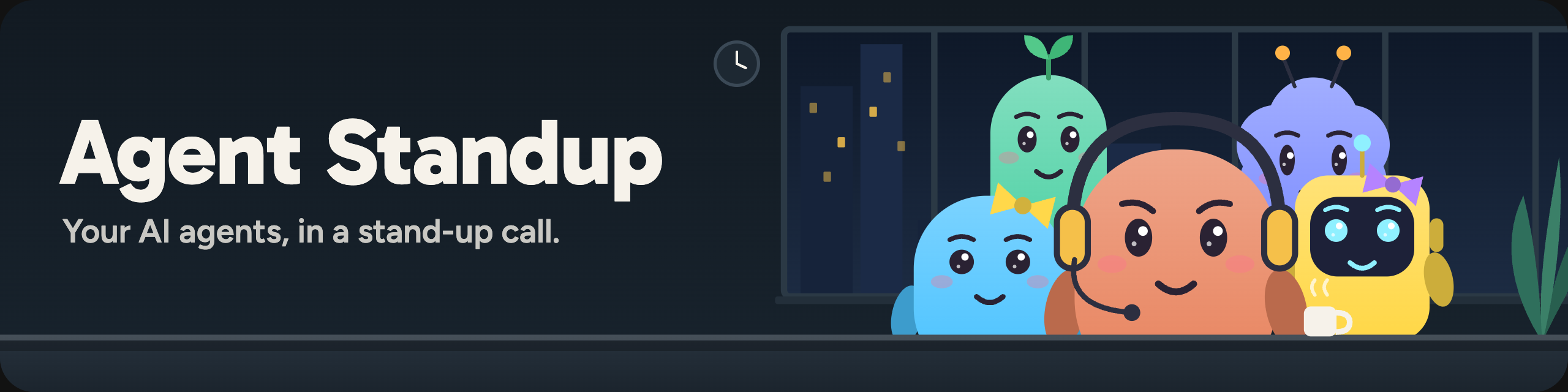 Agent Standup: your AI agents, in a stand-up call
